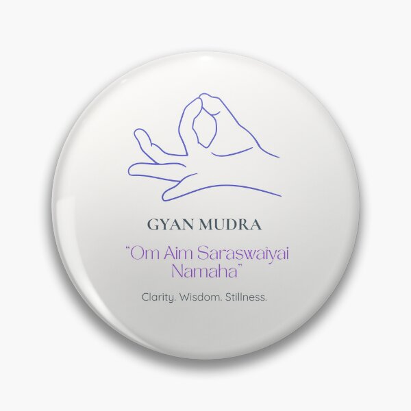 Item preview, Gyan Mudra T-Shirt - Clarity, Wisdom, Stillness designed and sold by CHAKRUNER.