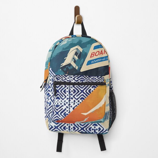 Item preview, Friends Trip 2025 – Plane Ticket on Indigo Tribal Pattern designed and sold by PimTribe.