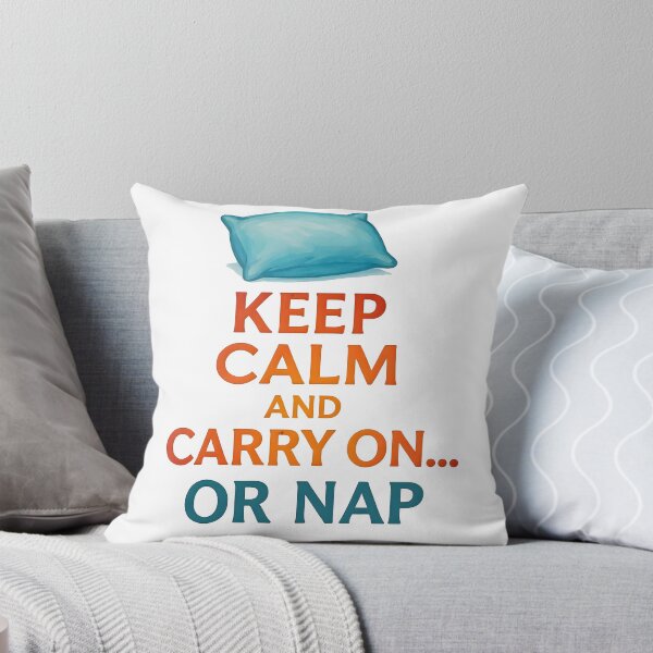 Item preview, sleeping, naps, lazy, sleepy, tired, pillow designed and sold by TrueArtVibes.