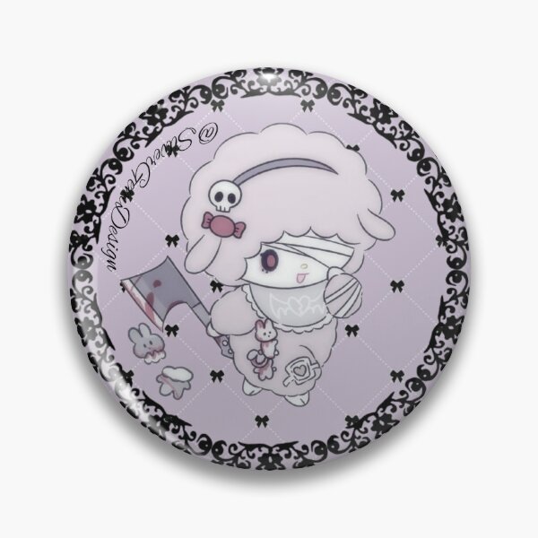 Item preview, Psycho My Sweet Piano Sanrio Jirai Kei designed and sold by SilverGemDesign.