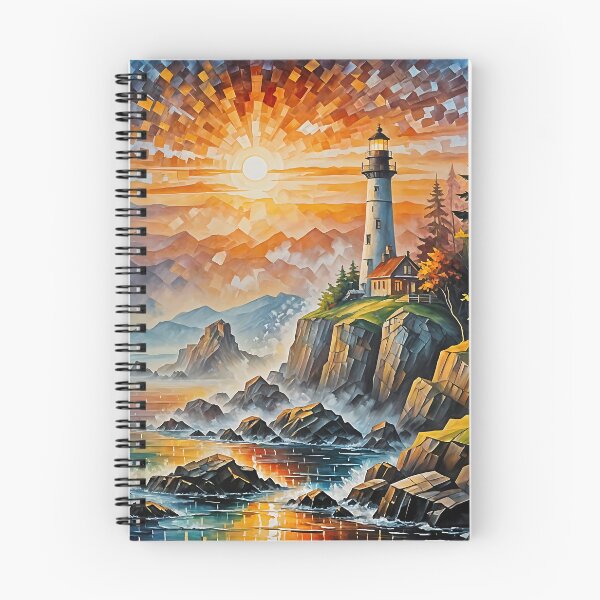 Artikelvorschau, Lighthouse on Rocks entworfen und verkauft von Digital Imaginings.