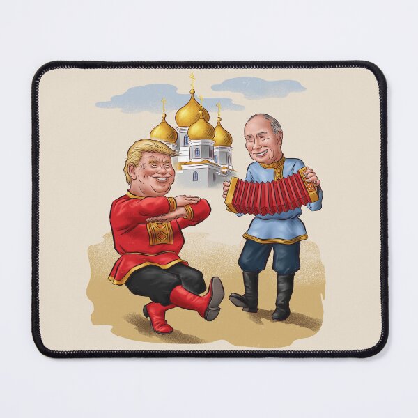 Item preview, Trump and Putin Russian Dance Cartoon designed and sold by Inky-Vibe.