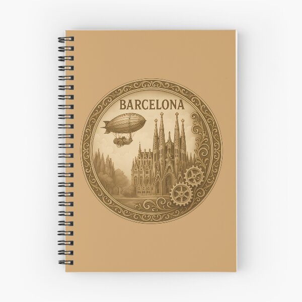 Item preview, Steampunk Barcelona designed and sold by VisionsOfCities.