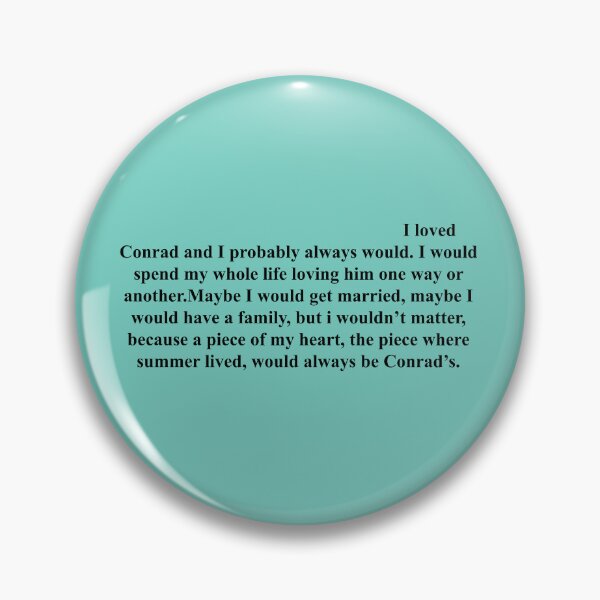 Item preview, Belly's narration quote - tsitp quotes designed and sold by trengeee.