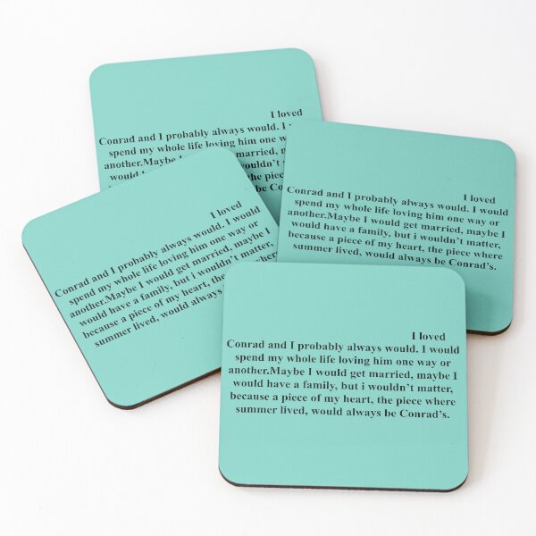 Item preview, Belly's narration quote - tsitp quotes designed and sold by trengeee.