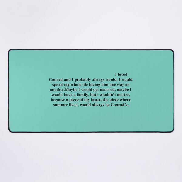 Item preview, Belly's narration quote - tsitp quotes designed and sold by trengeee.