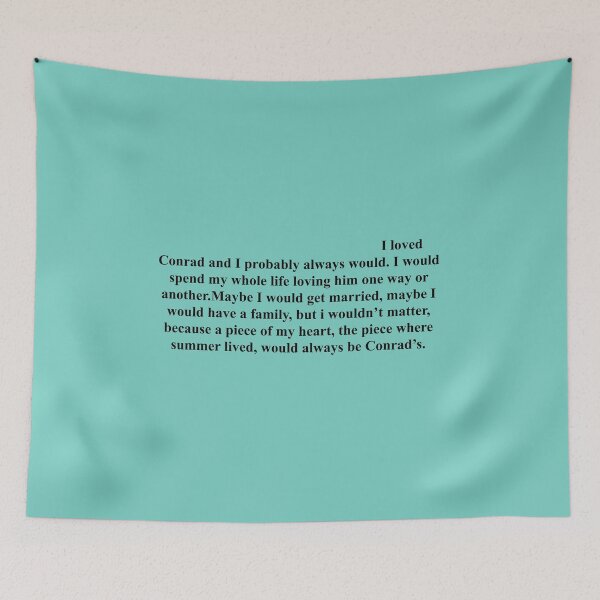 Item preview, Belly's narration quote - tsitp quotes designed and sold by trengeee.