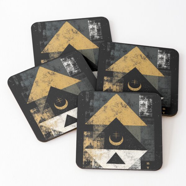 Item preview, Abstract Sacred Geometry with Moon Phases designed and sold by Piotrek0001.