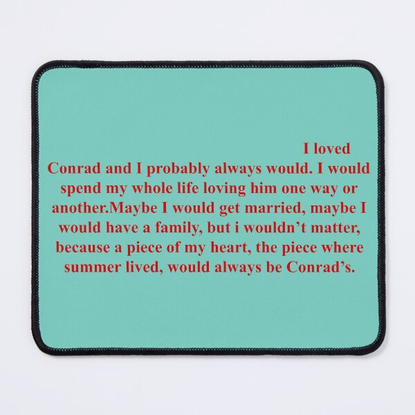 Item preview, Belly's narration quote - tsitp quotes designed and sold by trengeee.