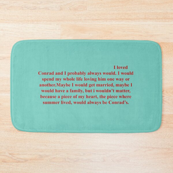Item preview, Belly's narration quote - tsitp quotes designed and sold by trengeee.