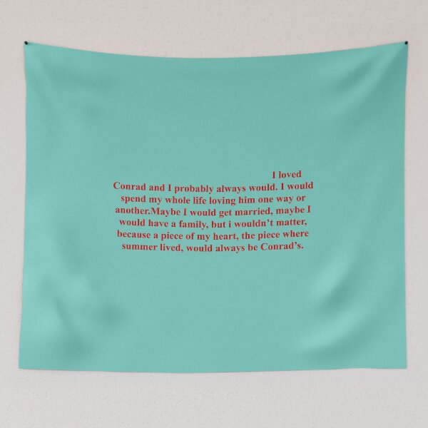Item preview, Belly's narration quote - tsitp quotes designed and sold by trengeee.