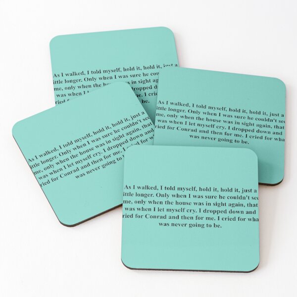 Item preview, Belly's narration quote - the summer i turned pretty quotes designed and sold by trengeee.