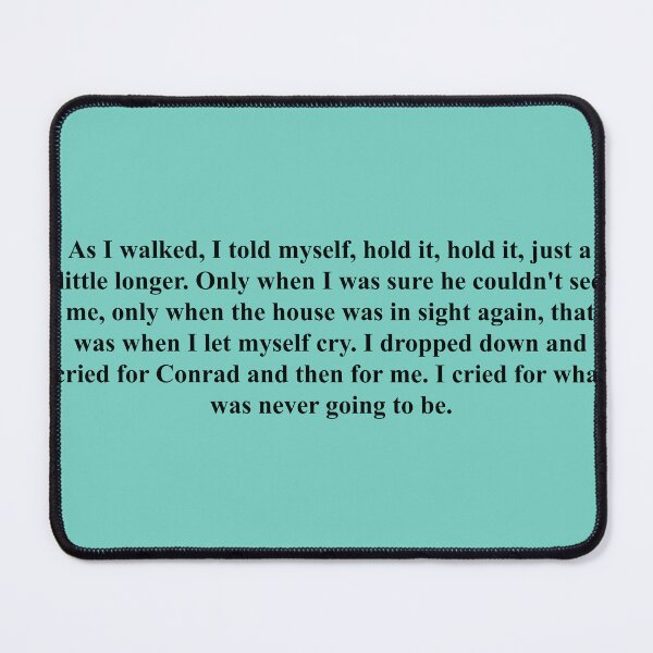 Item preview, Belly's narration quote - the summer i turned pretty quotes designed and sold by trengeee.