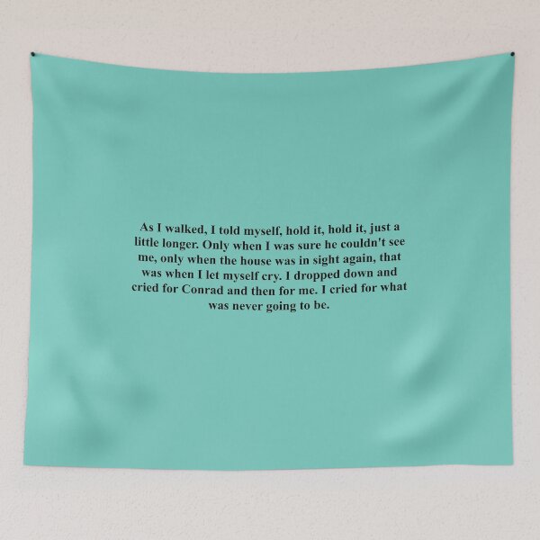 Item preview, Belly's narration quote - the summer i turned pretty quotes designed and sold by trengeee.