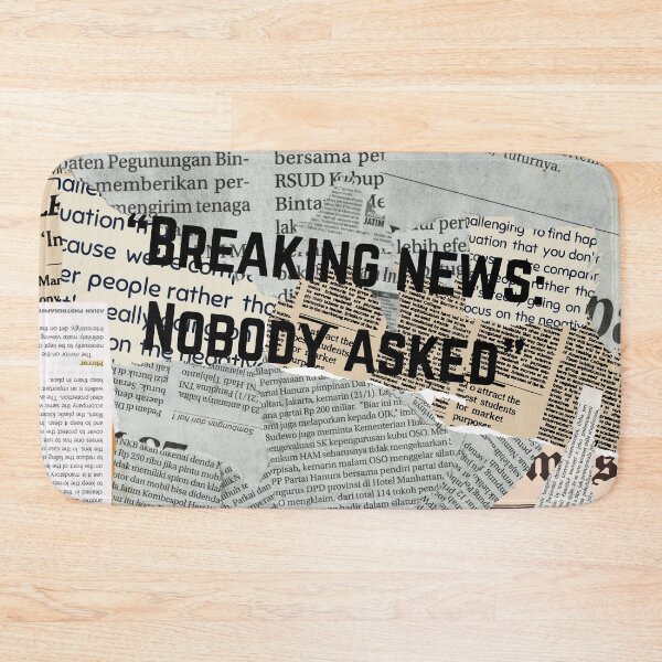 Item preview, Vintage Newspaper Collage | Retro Typography Mixed Media Art designed and sold by MoxieandWitt.