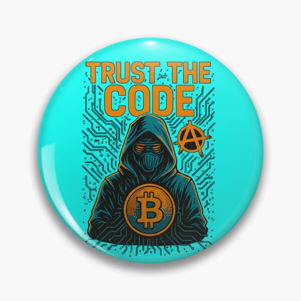 Item preview, Trust the Code – Crypto Anarchy designe. designed and sold by BitCrop.