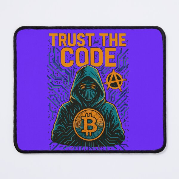 Item preview, Trust the Code – Crypto Anarchy designe. designed and sold by BitCrop.