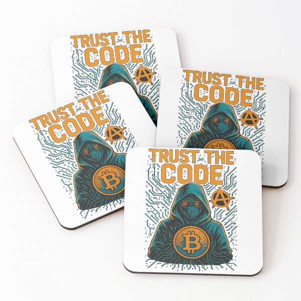 Item preview, Trust the Code – Crypto Anarchy designe. designed and sold by BitCrop.