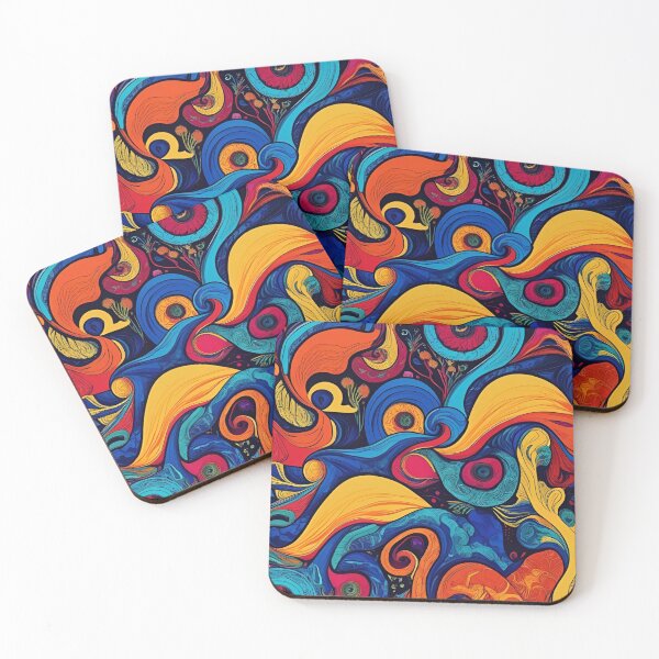 Item preview, A vibrant and intricate abstract shirt artwork design designed and sold by Dreams-Art.