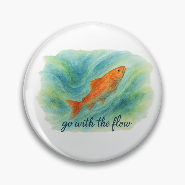 Item preview, Go With The Flow designed and sold by WILDBYCØLE.