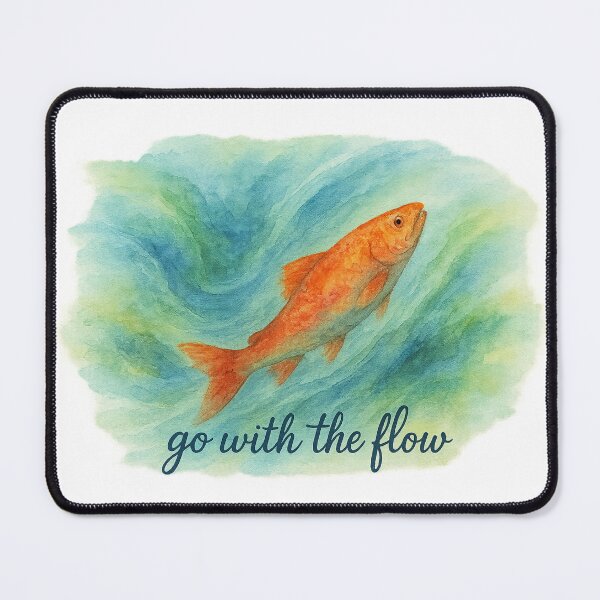 Item preview, Go With The Flow designed and sold by WILDBYCØLE.