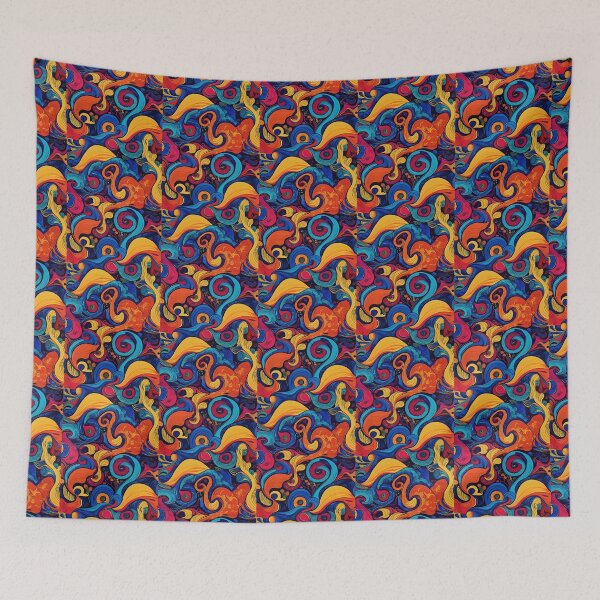 Item preview, A vibrant and intricate abstract shirt artwork design designed and sold by Dreams-Art.