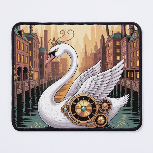 Item preview, А majestic clockwork swan steampunk-style. designed and sold by Lilashakti ⭐️ ⭐️ ⭐️ ⭐️ ⭐️.