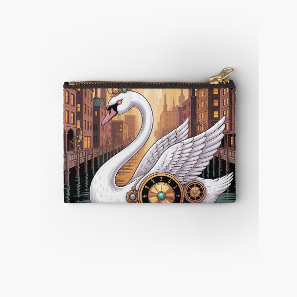 Item preview, А majestic clockwork swan steampunk-style. designed and sold by Lilashakti ⭐️ ⭐️ ⭐️ ⭐️ ⭐️.