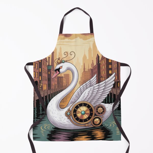 Item preview, А majestic clockwork swan steampunk-style. designed and sold by Lilashakti ⭐️ ⭐️ ⭐️ ⭐️ ⭐️.