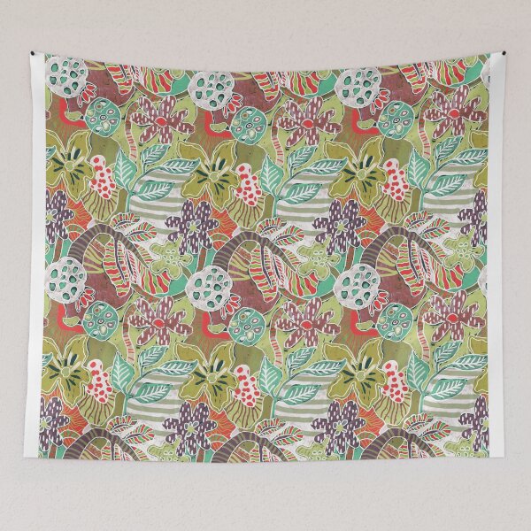 Item preview, Felt tip pen fantastic jungle designed and sold by Alessandro Remo Mazzoni Remotextiles.