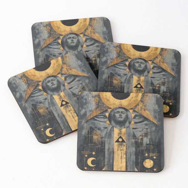 Item preview, Abstract Cosmic Deities and Sacred Geometry designed and sold by Piotrek0001.