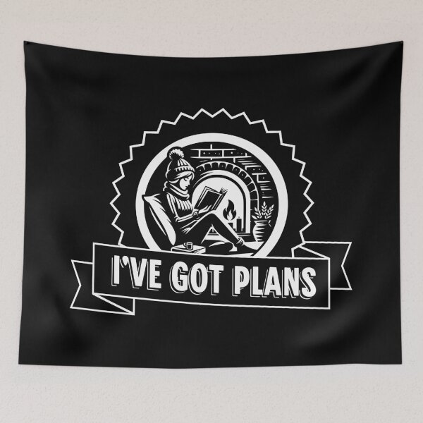 Item preview, I've Got Plans (Reading) designed and sold by RainyReads.
