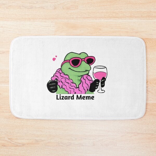 Item preview, Lizard Meme - Funny Cartoon Reptile Design for Meme Lovers . designed and sold by musabadam2013.