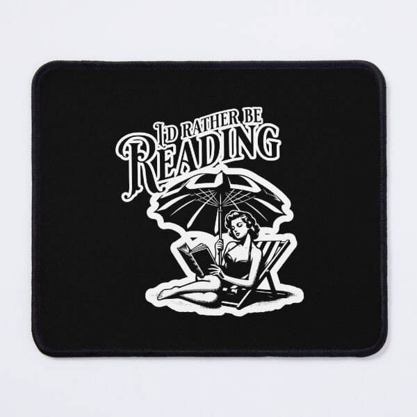 Item preview, I'd Rather Be Reading designed and sold by RainyReads.