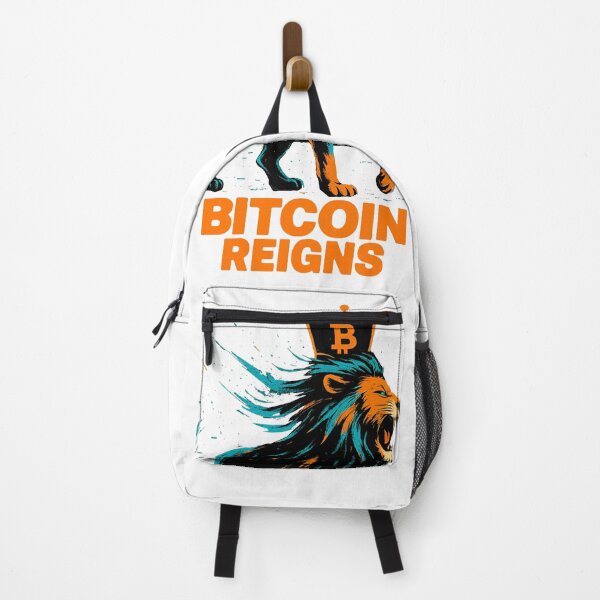 Item preview, Bitcoin Reigns – Crypto  Lion Design designed and sold by BitCrop.