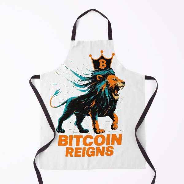 Item preview, Bitcoin Reigns – Crypto  Lion Design designed and sold by BitCrop.