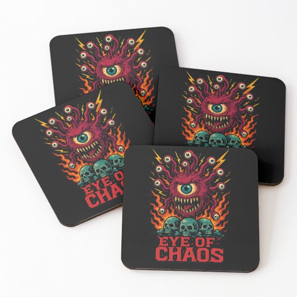 Item preview, Eye of Chaos – Dark Fantasy Monster Illustration designed and sold by Neon Nightmare.