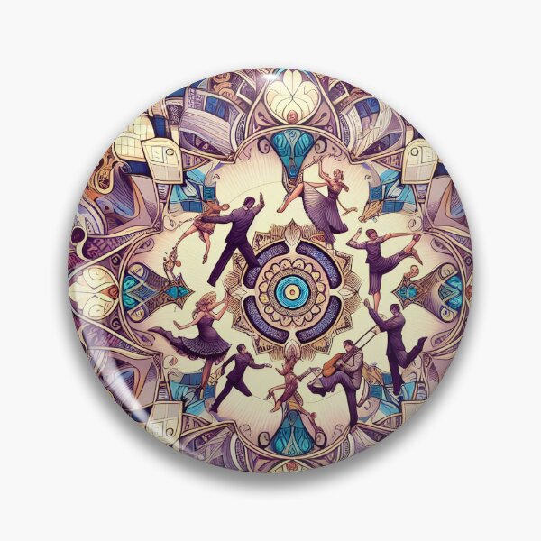 Item preview, Vibrant Tango Art designed and sold by DreamMandalas.
