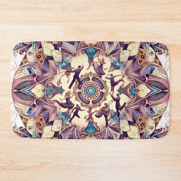Item preview, Vibrant Tango Art designed and sold by DreamMandalas.
