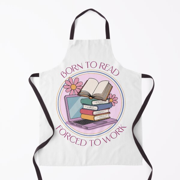 Item preview, Born to Read, Forced to Work designed and sold by RainyReads.