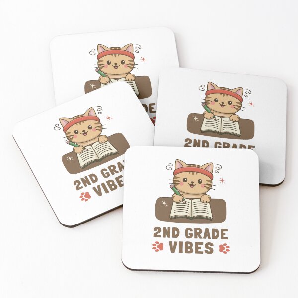 Item preview, 2nd Grade Vibes Cat | Cute Back to School Design for Kids & Teachers designed and sold by egmor.