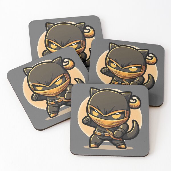 Item preview, Black Cat NINJA designed and sold by CleverCulture.