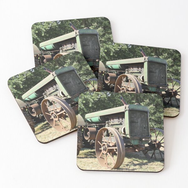 Item preview, Rusty Huber Super Four 25-50 Tractor from 1928 – Vintage Farm Machinery designed and sold by Peter Kraaibeek | Generative Designs and Car Art.