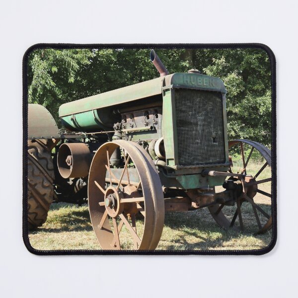 Item preview, Rusty Huber Super Four 25-50 Tractor from 1928 – Vintage Farm Machinery designed and sold by Peter Kraaibeek | Generative Designs and Car Art.