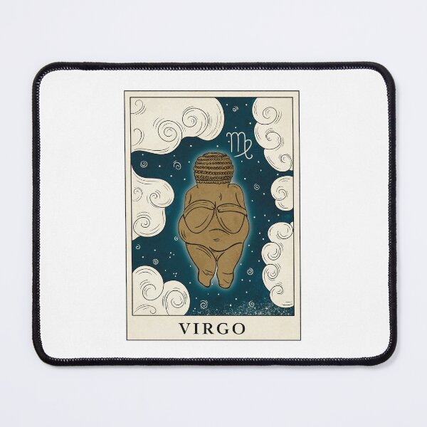 Item preview, Venus of Willendorf as Virgo – Prehistoric Goddess of Fertility - Blue Version designed and sold by Ancient-Tales.