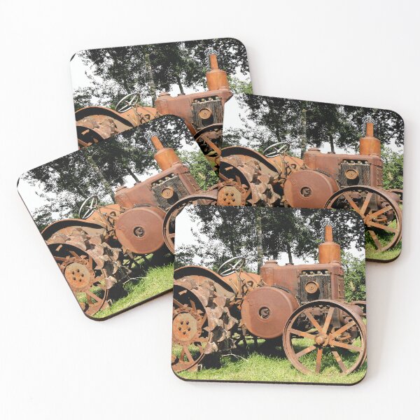 Item preview, Rusty Lanz HR 4 Tractor from 1928 – Antique Farm Machinery designed and sold by Peter Kraaibeek | Generative Designs and Car Art.