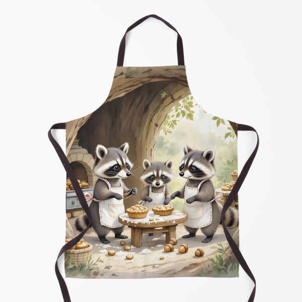 Item preview, "The Raccoon Bakery" designed and sold by Paw's Arts.