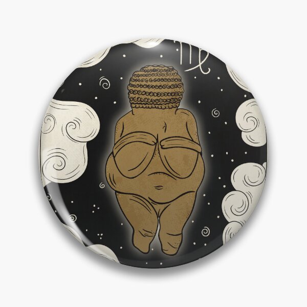 Item preview, Venus of Willendorf as Virgo – Prehistoric Goddess of Fertility designed and sold by Ancient-Tales.