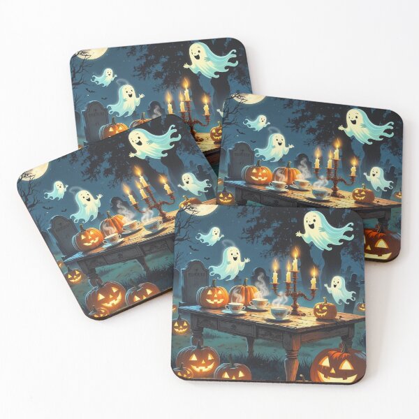 Item preview, Tea with Spirits – Cottagecore Graveyard Gathering designed and sold by Deezyned.