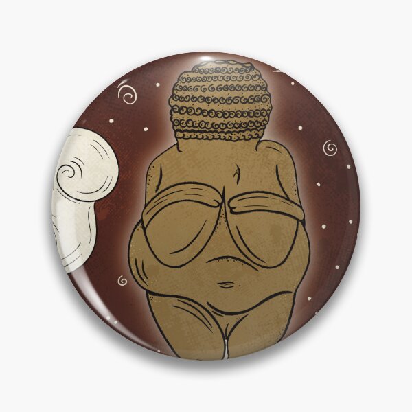 Item preview, Venus of Willendorf as Virgo – Prehistoric Goddess of Fertility - Brown Version designed and sold by Ancient-Tales.
